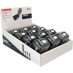 Makita - Комплект битове от 31 части, 12 бр. E-03090 (E-03090)