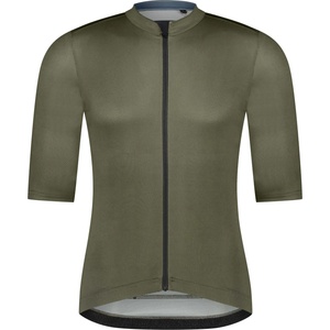 Shimano Фланелка с къс ръкав за колоездене Shimano Evolve Corsa Short Sleeves Jersey Cycling jersey - Dark Olive (056-3702-0212)