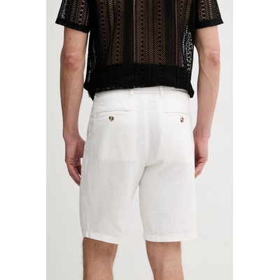 Lindbergh Къс панталон с лен Lindbergh (30.505020.OPTICALWHI)