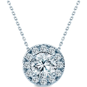 SAVICKI Колие This is Love: бяло злато, диаманти