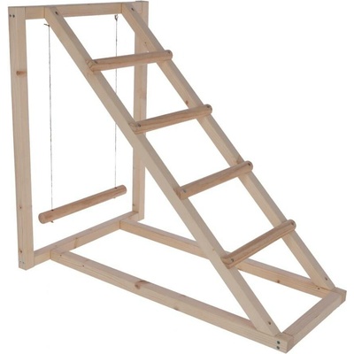 Kerbl Dřevěné hřiště pro slepice s houpačkou 85 x 55 x 76 cm – Zboží Mobilmania