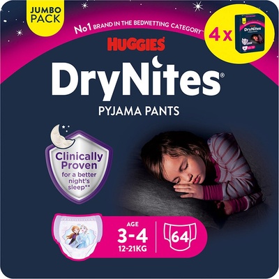 DryNites natah.kalh.chlapci 3-4roky/12-21kg/4x16ks