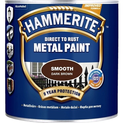Hammerite Hammered 2,5 l hnědá