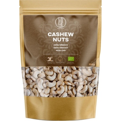 BrainMax Pure Cashew Nuts Kešu orechy BIO 250 g