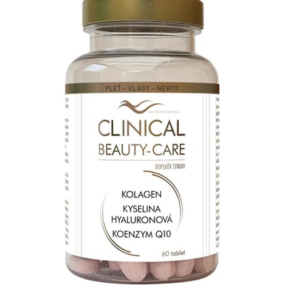 Clinical Beauty-Care Kolagen + Kys. hyaluronová + Koenzym Q10 60 tablet