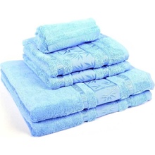 AlysiaCZ uteráky a osušky Bamboo RB/202 modré 30x50 cm