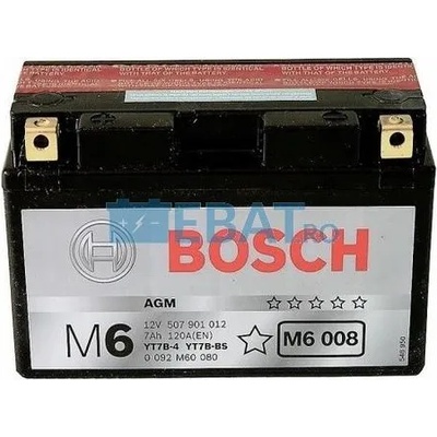 Bosch 7Ah 120A right+ (0092M60080)