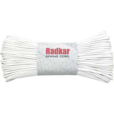 RADKAR šňůry na šití 5mm White - 100m návin