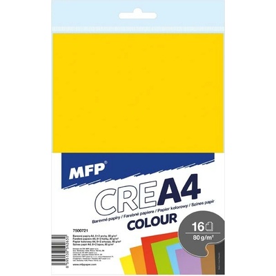 MFP 7500721 sada barevných papírů A4 16 ks