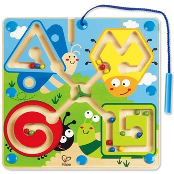 Hape Дървен лабиринт Hape - Насекоми (H1709)