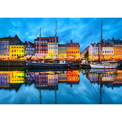 Enjoy - Puzzle Copenhagen Old Harbor - 1 000 piese