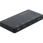 Delock DeLOCK HDMI / USB-C KVM Switch 4K 60 Hz с USB 2.0 KVM суич (11477)