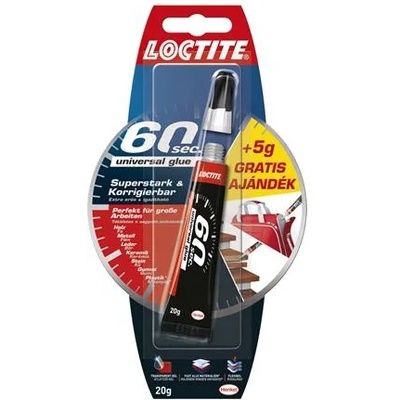 Henkel Лепило, общо, 20 g, HENKEL "Loctite 60 sec. " 2275650 (2275650)