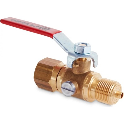 Peveko DK1202SL Tlakoměrový kohout dvoucestný otočná matice M20x1,5