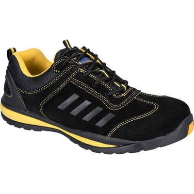 PORTWEST Steelite Lusum Safety Trainer S1P HRO polobotka Černá