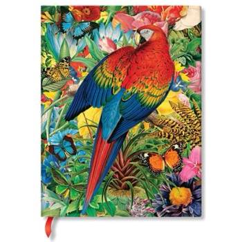 Paperblanks Тефтер Garden, 180 х 230 mm, широки редове, твърда корица, 72 листа (PB9304-6)