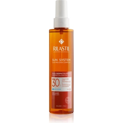 Rilastil Sun System хидратиращо масло за загар в спрей SPF 30 200ml