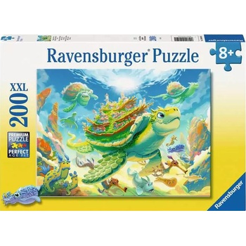 Ravensburger Пъзел Ravensburger от 200 XXL части - Магически подводен свят (12004052)