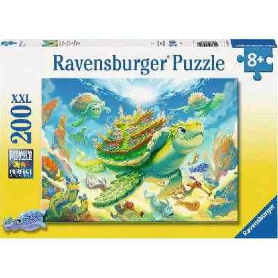 Ravensburger Пъзел Ravensburger от 200 XXL части - Магически подводен свят (12004052)