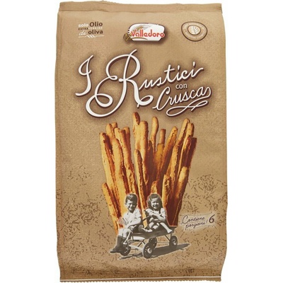 Valledoro celozrnné rustikálne talianske grissini 300 g