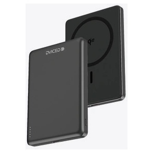 Dviced Qi2 Ultrathin MagSafe Power bank 5000mAh - black (DV400008)