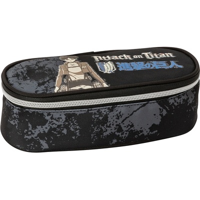Panini Овален ученически несесер Panini Comix Anime - Atack on Titan (68451)