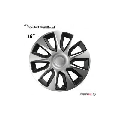 Versaco Тасове за джанти 16'' Versaco Stratos Silver / Black