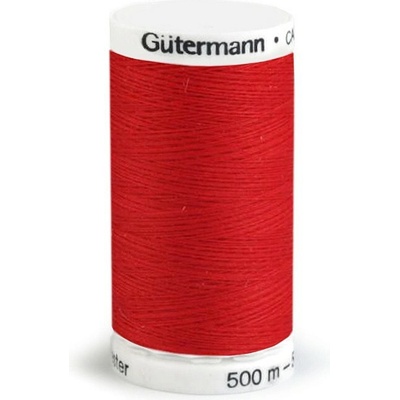 Polyesterové nite Gütermann návin 500 m Farba: 156 Fiery Red