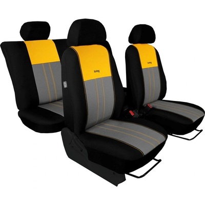 Autopotah Automega HYUNDAI i20 II, 2014-2020, DUO žluto šedé | Zboží Auto