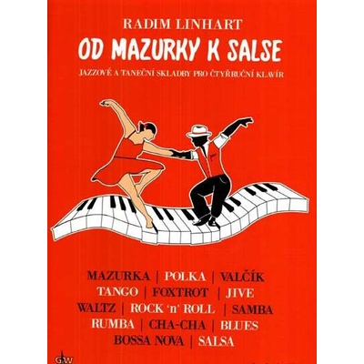 Od mazúrky k salze pre štvorručný klavír + CD Linhart Radim
