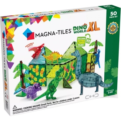 Magna-Tiles Dino Svět XL 50 ks – Zboží Dáma