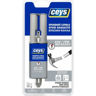 CEYS 48510230 Epoxidové lepidlo dvousložkové kov 28g