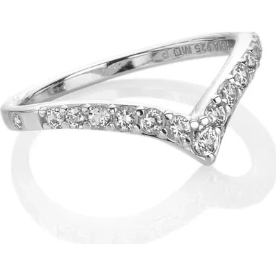 Hot Diamonds Stříbrný prsten Lustre DR315 o 60 b
