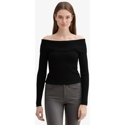 Tom Tailor Denim T-shirt Tom Tailor Denim | Cheren | ЖЕНИ | XS