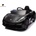 ROLLZONE Porsche Spyder RS 12V - Детска акумулаторна кола, Черна, EVA гуми (7215-black)