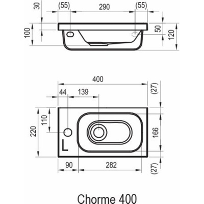 RAVAK Chrome XJGL1100000