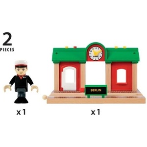 BRIO Дървена гара (33578)