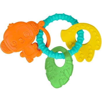 Image 1 of Bright Starts Бебешка гризалка Bright Starts -Ring with Charms (13078)