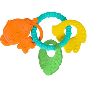 Bright Starts Бебешка гризалка Bright Starts -Ring with Charms (13078)
