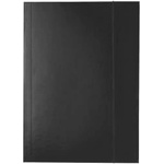 Esselte Briefcase with eraser A4 cardboard lacquered black (10K023A)