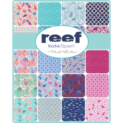 Layer Cake balíček látek 42 ks Reef | Kate Spain