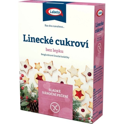 Labeta Linecké cukroví bez lepku 255 g – Zboží Dáma