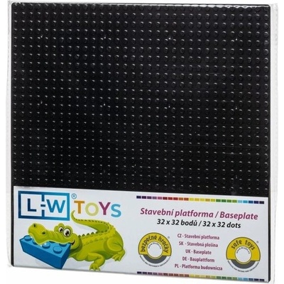 L-W Toys Základová deska 32x32 černá