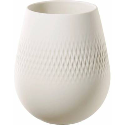 Villeroy & Boch Collier Blanc porcelánová váza Carré, 14 cm 10-1681-5514
