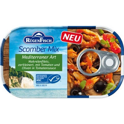 Rugen Fisch Středomořská směs Scomber 120 g