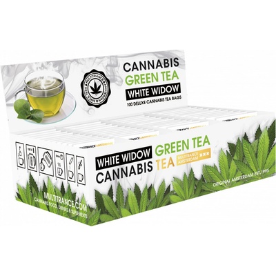 Cannabis Zelený čaj White Widow stojan 100 sáčků 200 g