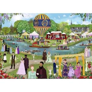 Ravensburger - Puzzle Bridgertonovi - 1 000 piese