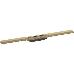Hansgrohe RainDrain Flex регулируем капак за сифон за душ, четкан бронз, 80 см (56044140)