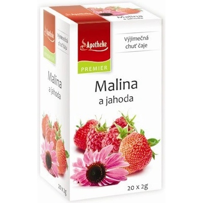 Apotheke Green Malina a jahoda 20 x 2 g