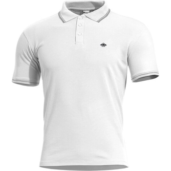 Pentagon поло риза Aniketos Stripes, бяла (K09011-STR-00)